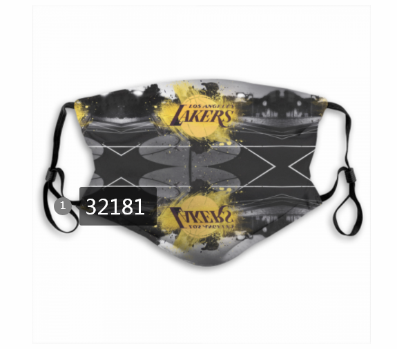 NBA 2020 Los Angeles Lakers43 Dust mask with filter